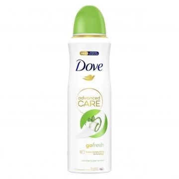 Dove Advanced Care Go Fresh Дезодорант за жени с аромат на краставица и зелен чай, 72 часа х200 мл