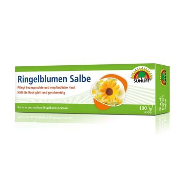 Sunlife Успокояващ крем с невен за суха и раздразнена кожа х100 мл