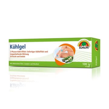 Sunlife Kühlgel Масажен гел с охлаждащ ефект за ръце и крака х100 мл