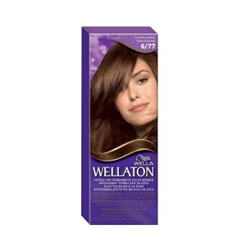 Wellaton Трайна боя за коса за наситен цвят, 6/77 Тъмен шоколад