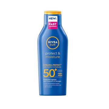 Nivea Sun Protect & Moisture Слънцезащитен лосион за тяло SPF50+ х400 мл