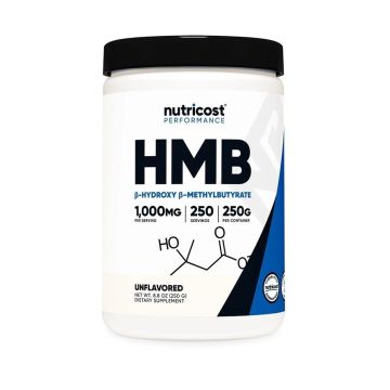 HMB Бета-хидрокси Бета-метил бутират, прах х250 г Nutricost