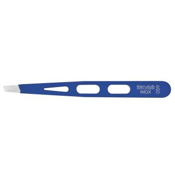 Magnum Professional Quality Пинсета скосена от неръждаема стомана - 059
