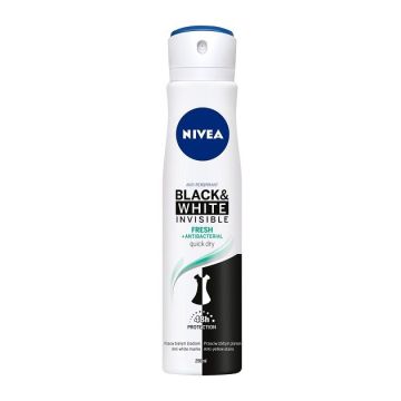 Nivea Invisible Fresh +Antibacterial Дезодорант спрей против изпотяване х250 мл