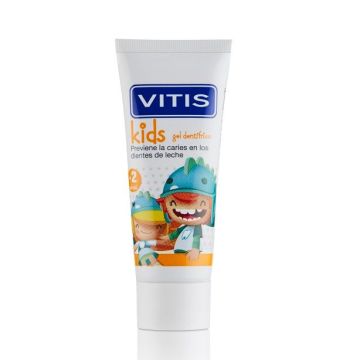 Vitis Kids Гел паста за зъби за деца над 2 години с вкус на череша x50 мл Dentaid