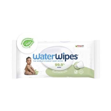 Water Wipes Soapberry Бебешки мокри кърпи с 99,9% вода и екстракт от сапунено орехче x60 броя