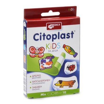 Medica Citoplast Kids Комбинирани пластири за деца х10 броя