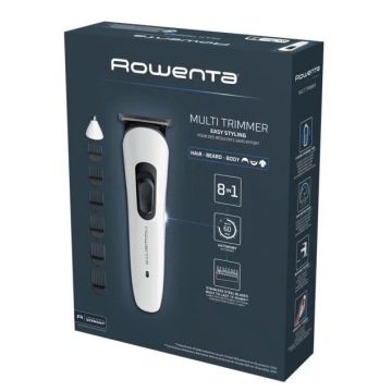 Rowenta Multistyle 8в1 Многофункционален тример Коса + брада + уши / нос TN8934E0