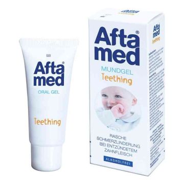 Aftamed Teething Облекчаващ гел при никнене зъбките на бебето х15 мл