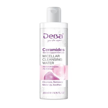 DeBa Ceramides Мицеларна почистваща вода за лице x200 мл