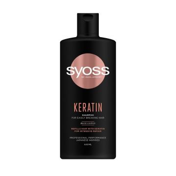 Syoss Keratin Шампоан с кератин за склонна към накъсване коса x440 мл