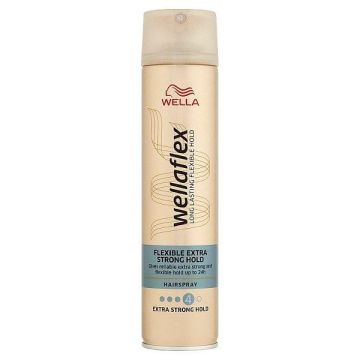 Wellaflex Extra Strong 4 Лак за коса за обем с екстра силна фиксация х250 мл