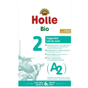 Holle Bio 2 Био храна за кърмачета след 6-ия месец с А2 бета-казеин x400 грама