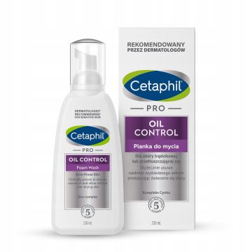 Cetaphil Pro Oil Control Измивна пяна за лице за кожа, склонна към акне x236мл