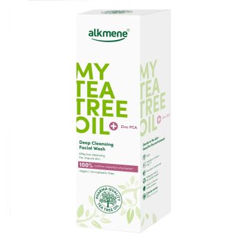 Alkmene My Tea Tree Дълбоко почистващ измиващ гел за лице x150 мл