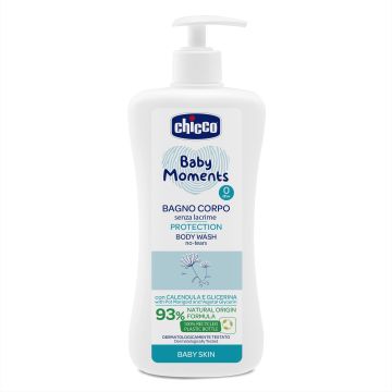 Chicco Baby Moments Бебешки душ гел ''Без сълзи" х500 мл