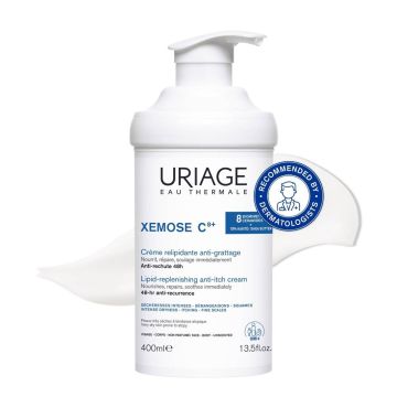Uriage Xemose C8+ Липидо-възстановяващ крем за тяло х400 мл