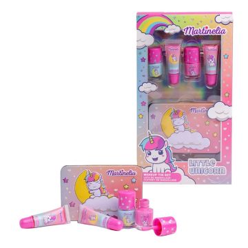 Martinelia Little Unicorn Комплект лак за нокти и гланц за устни