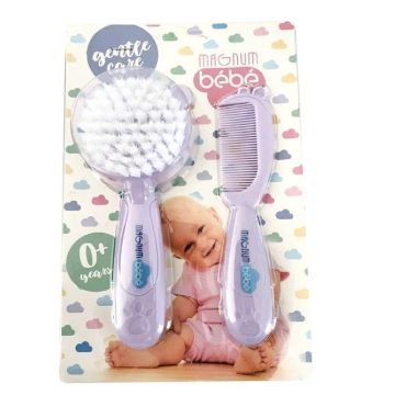 Magnum Bebe Четка за коса и гребен 0м+ - 350