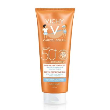 Vichy Capital Soleil Слънцезащитно мляко за лице и тяло за деца SPF50+ x300 мл