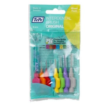 TePe Interdental Brush Original Интердентални четки, Микс  x8 броя