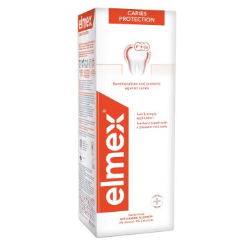 Elmex Caries Protection Вода за уста с аминофлуорид против кариеси х400 мл