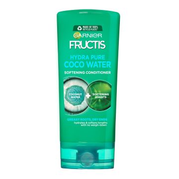 Garnier Fructis Hydra Pure Coconut Water Укрепващ балсам за коса с кокосова вода х200 мл