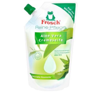 Frosch Aloe Vera Cremeseife Течен сапун Алое Вера пълнител 500 мл