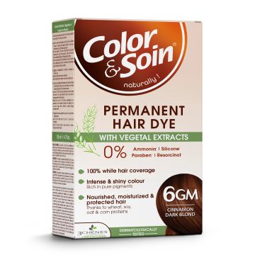 3Chenes Color & Soin Безамонячна боя за коса, цвят 6GM Канелено тъмнорус