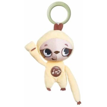 Tiny Love Boho Chic Плюшена музикална играчка Ленивец с клипс за закачане на количка, 0м+