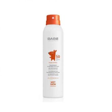 Babe Pediatric Sunscreen Слънцезащитен прозрачен спрей за бебета и деца SPF50+ x200 мл
