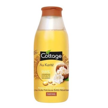 Cottage 2в1 Душ гел и пяна за вана с масло от карите x560 мл