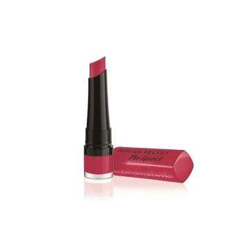 Bourjois Rouge Velvet Matte Дълготрайно матиращо червило, цвят 09 Fuchsia Botte