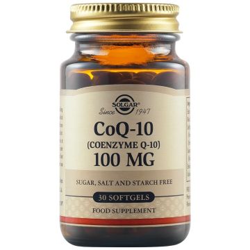 Коензим Q10 100mg х30 капсули Solgar