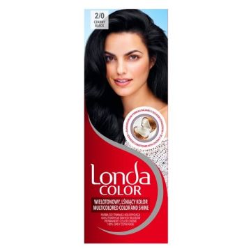 Londa Color Перманентна крем-боя за коса, 2/0 Черен