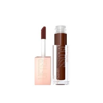 Maybelline Lifter Gloss Хидратиращ гланц за обемни устни с хиалуронова киселина х5,4, цвят 29 Toast