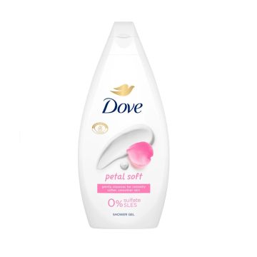 Dove Essential Care Душ гел за тяло Petal Soft x450 мл