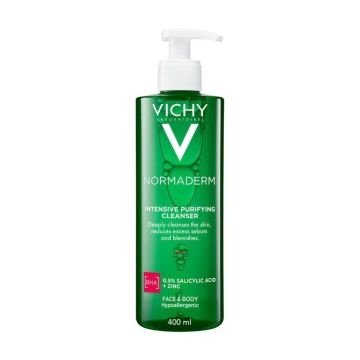 Vichy Normaderm Phytosolution Почистващ гел за лице за мазна и склонна към акне кожа х400 мл