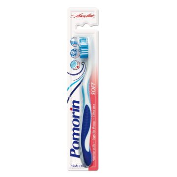Pomorin Triple Effect Четка за зъби, Soft