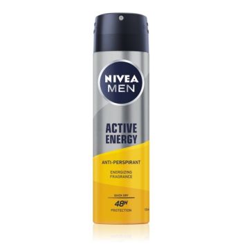 Nivea Men Active Energy Мъжки дезодорант спрей x150 мл
