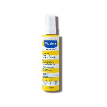Mustela Слънцезащитен спрей с много висока защита SPF50+ x200 мл