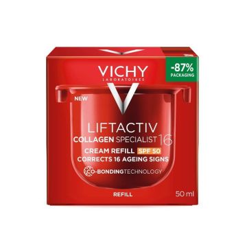 Vichy Liftactiv Collagen Specialist 16 Дневен крем против бръчки SPF50 х50 мл, пълнител