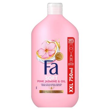 Fa Magic Oil Pink Jasmine Душ гел за жени за тяло с аромат на розов жасмин х750 мл