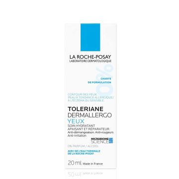 La Roche-Posay Toleriane Dermallergo Хидратиращ крем за околоочния контур за кожа склонна към алергии x20 мл