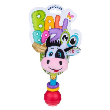 Bali Bazoo Дрънкалка Кравичка Clara, 0+ месеца