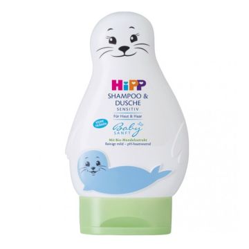 Hipp Baby Sanft Бебешки шампоан за коса и тяло за чувствителна кожа х200 мл
