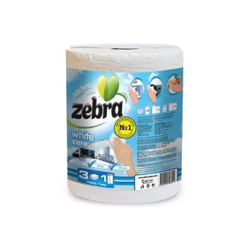 Zebra White care Домакинска ролка x1 брой