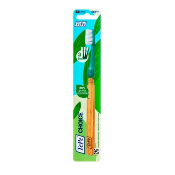 TePe Choice Четка за зъби + 3 накрайника, Soft х1 брой