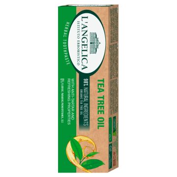 L' Angelica Tea Tree Oil Паста за зъби с масло от чаено дърво против зъбен камък x75 мл