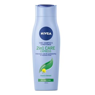 Nivea 2 in 1 Care Шампоан и балсам за коса 2 в 1 х250 мл